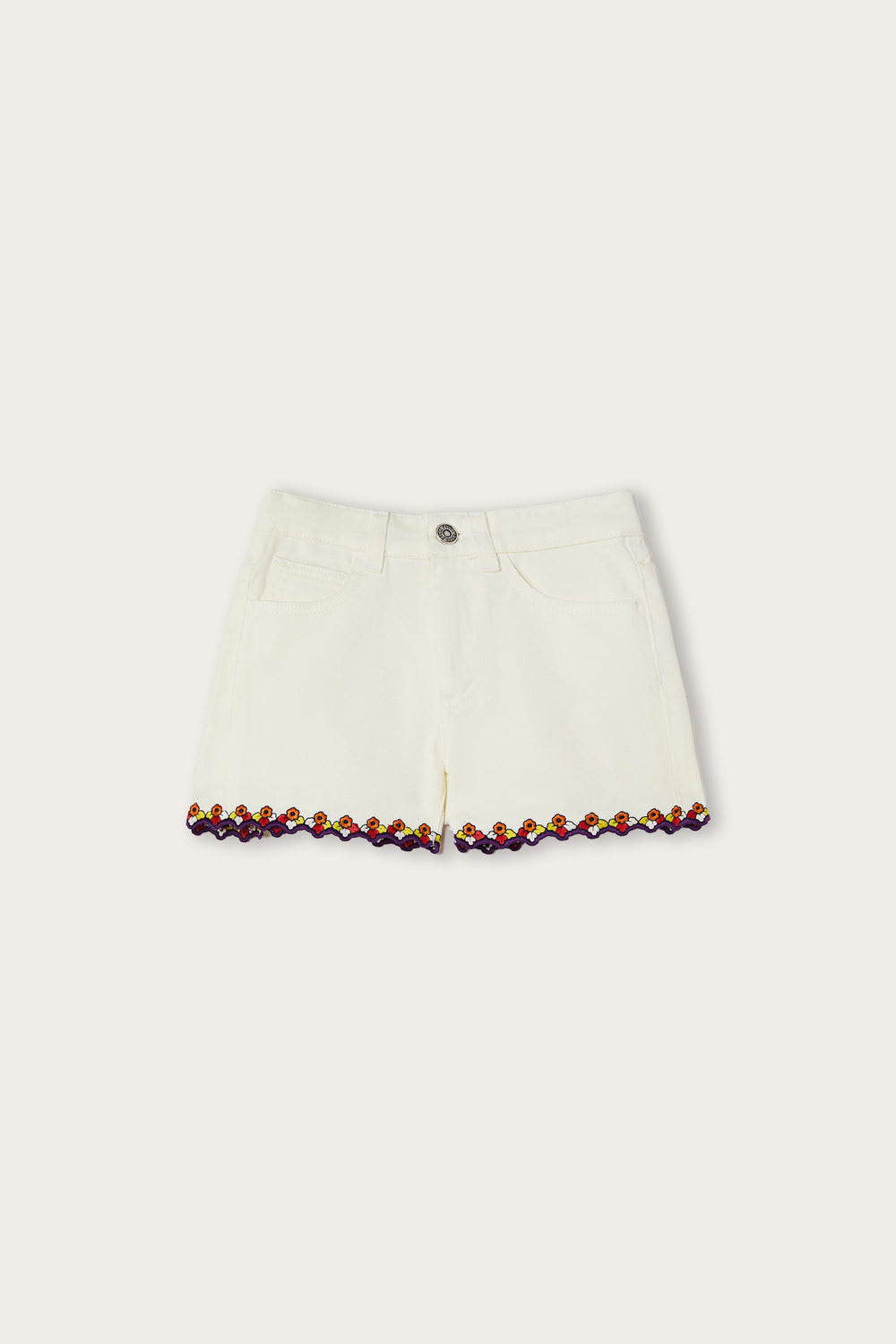 Pucci Shorts with Embroidered Edges