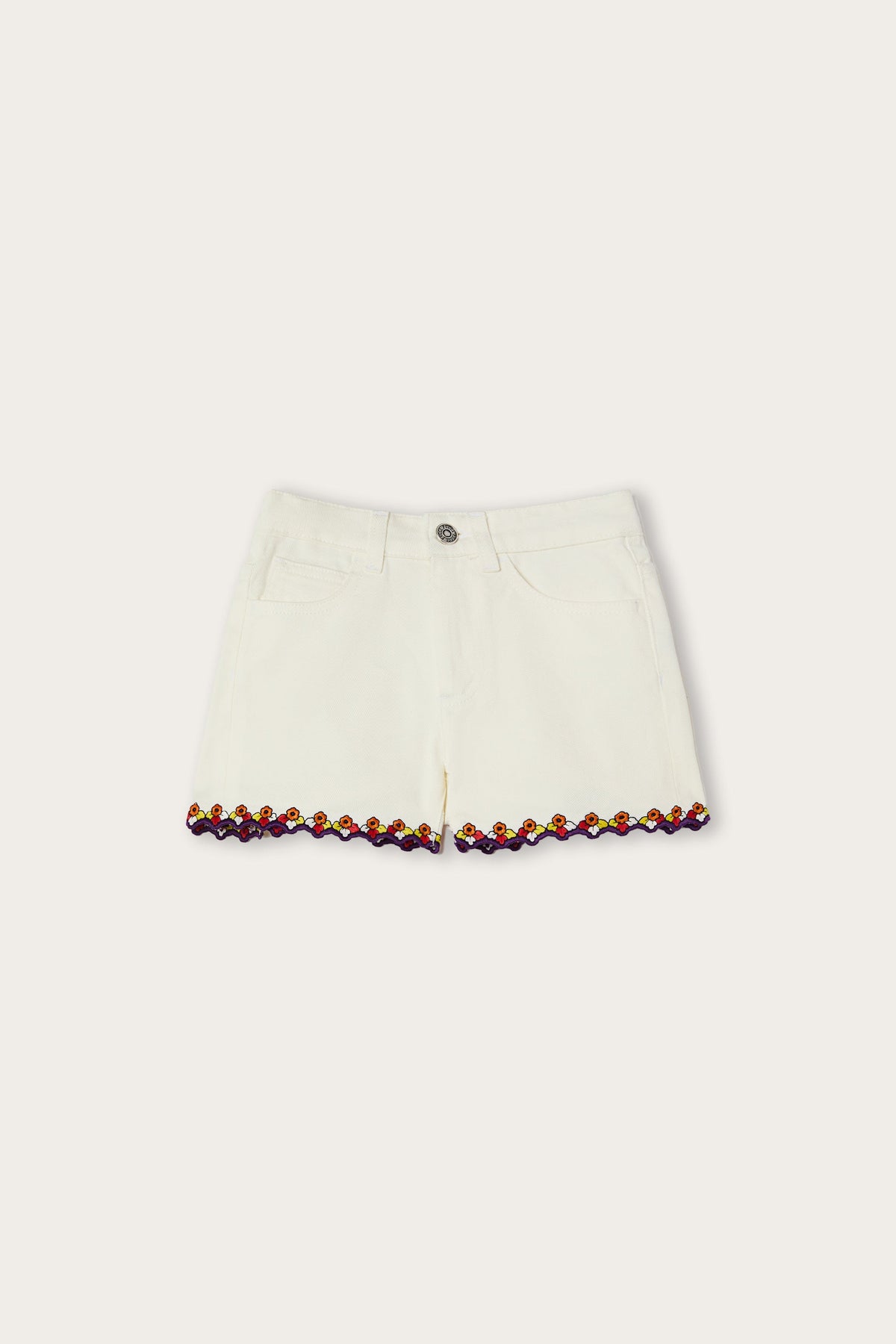 Pucci Shorts with Embroidered Edges