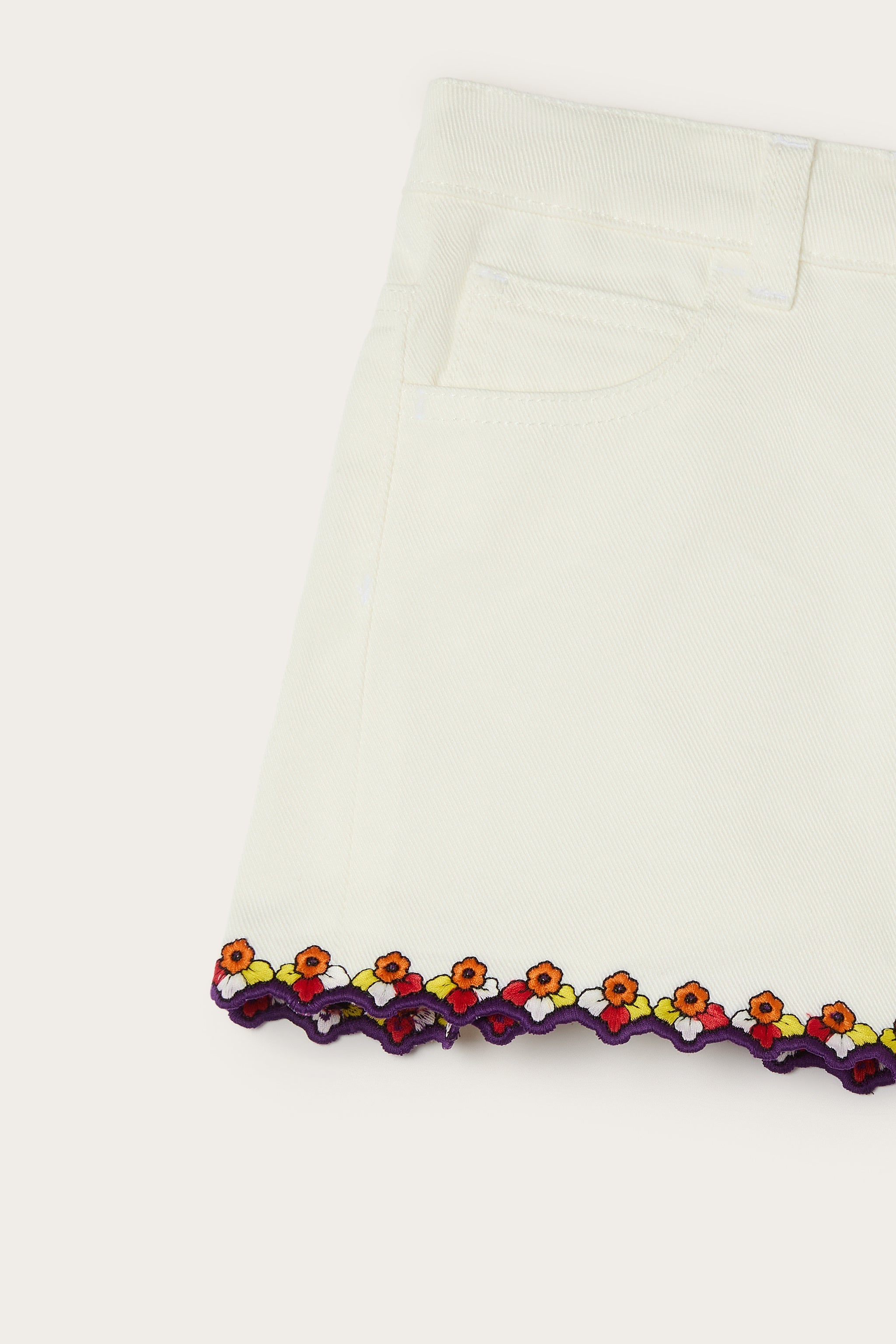 Pucci Shorts with Embroidered Edges