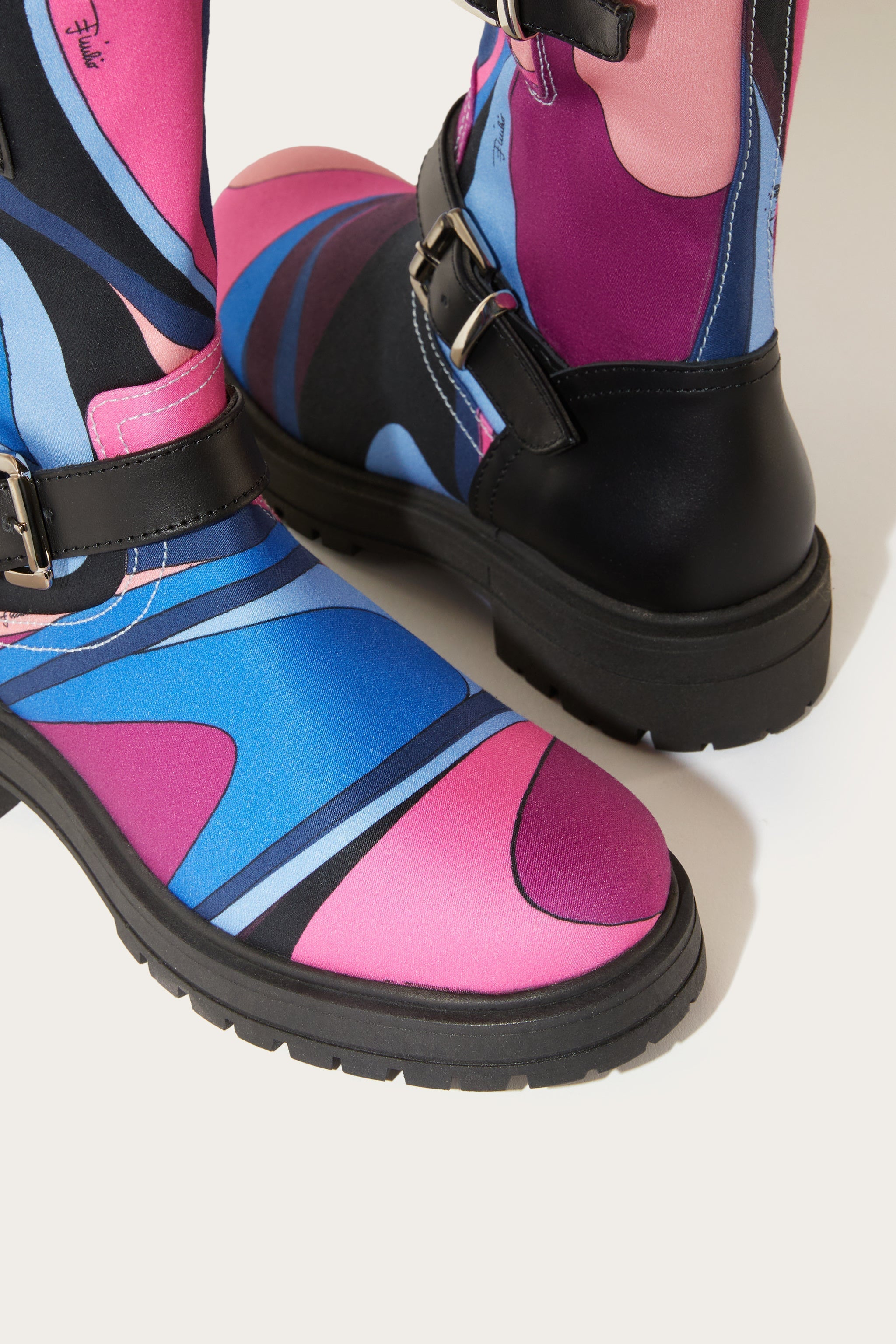 Pucci Onde-Print Boots
