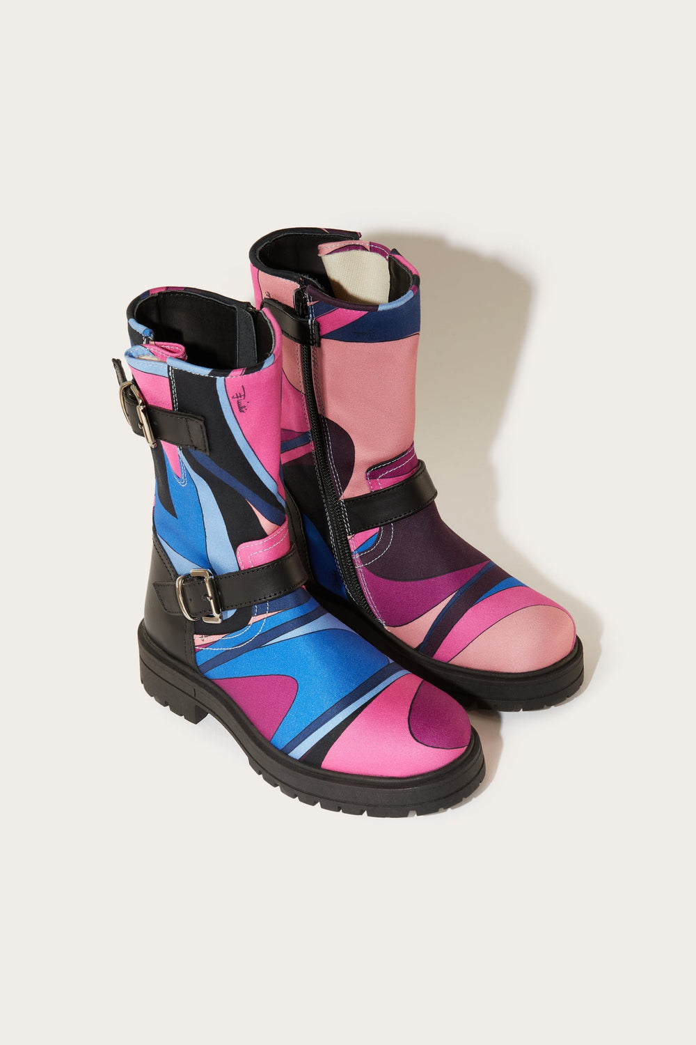 Pucci Onde-Print Boots
