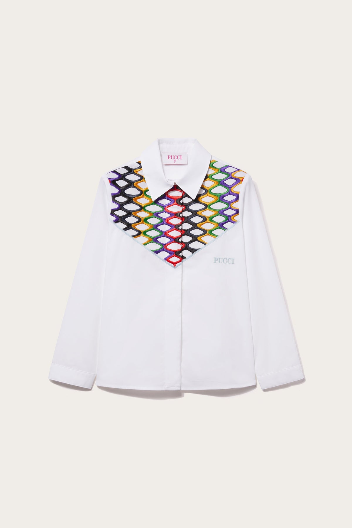Pucci Vivara-Embroidered Shirt