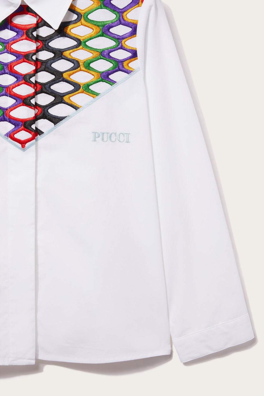 Pucci Vivara-Embroidered Shirt