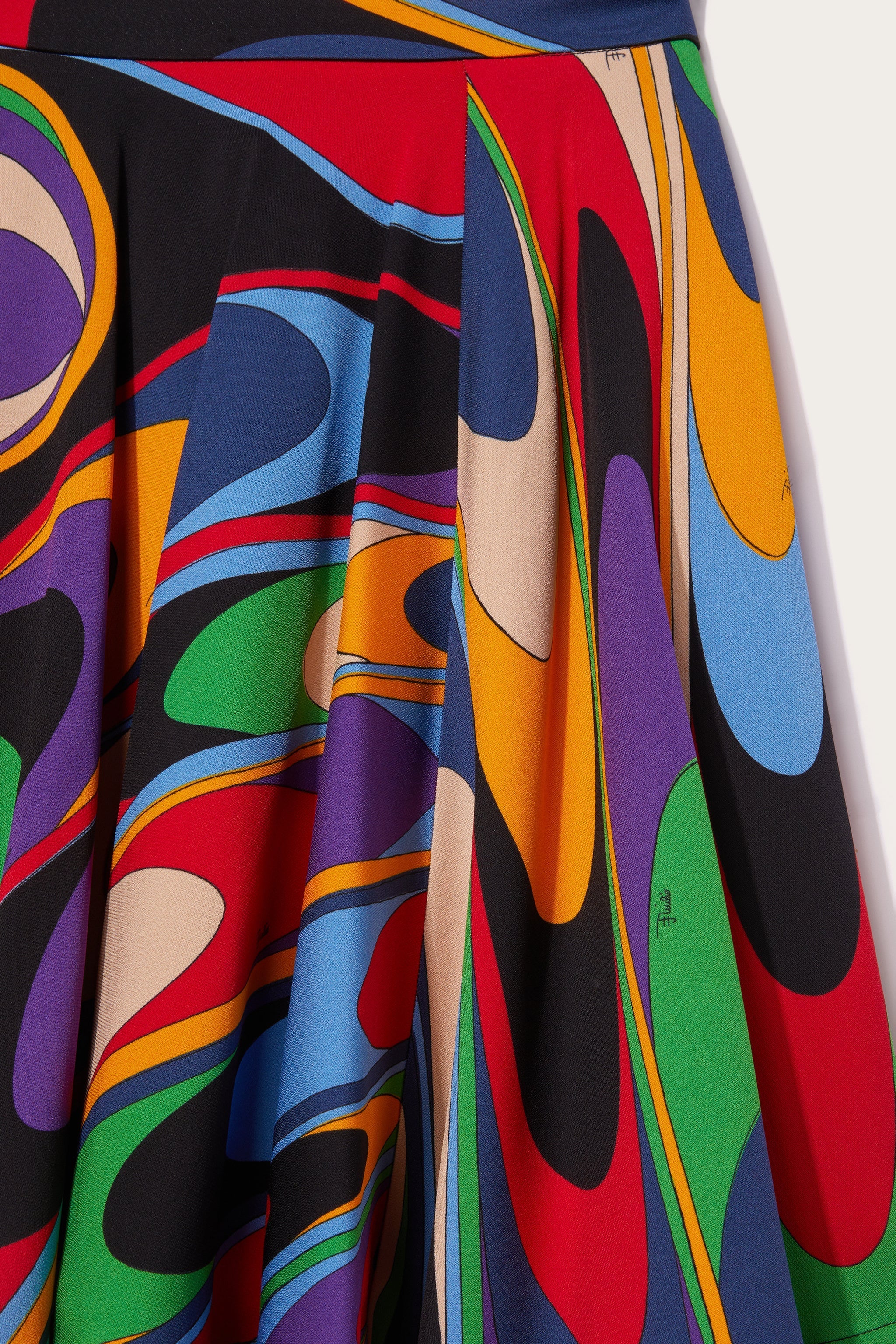 Pucci Onde-Print Skirt