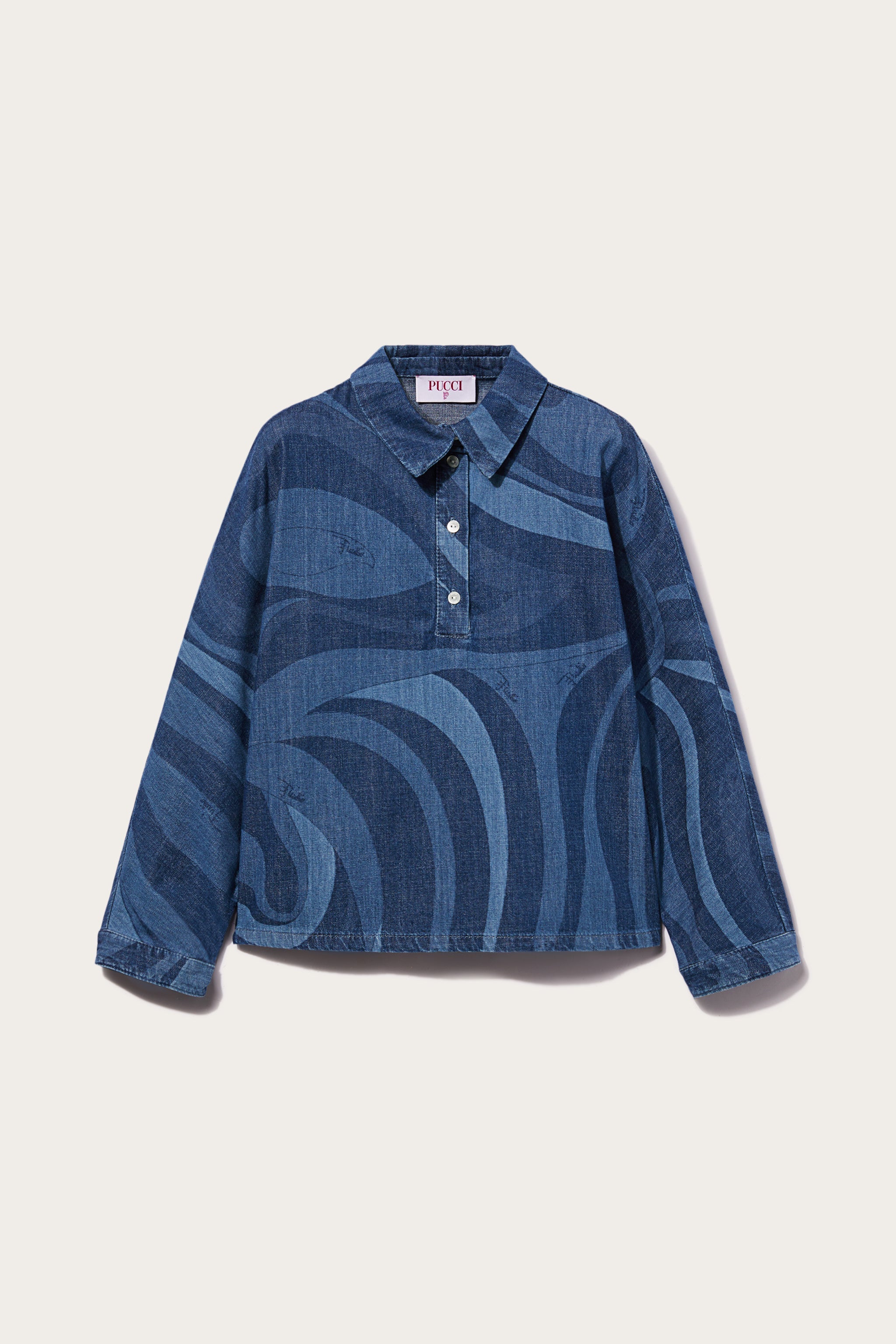 Pucci Marmo-Print Shirt