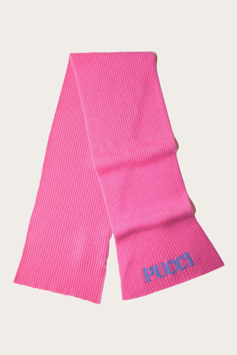 Pucci Logo-Intarsia Scarf