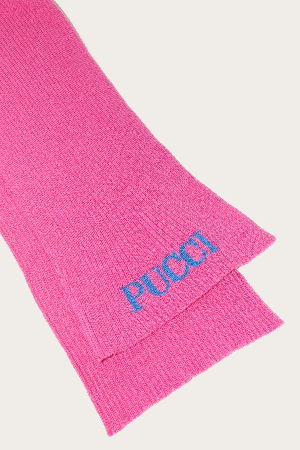 Pucci Logo-Intarsia Scarf
