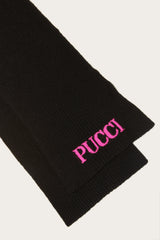 Pucci Logo-Intarsia Scarf