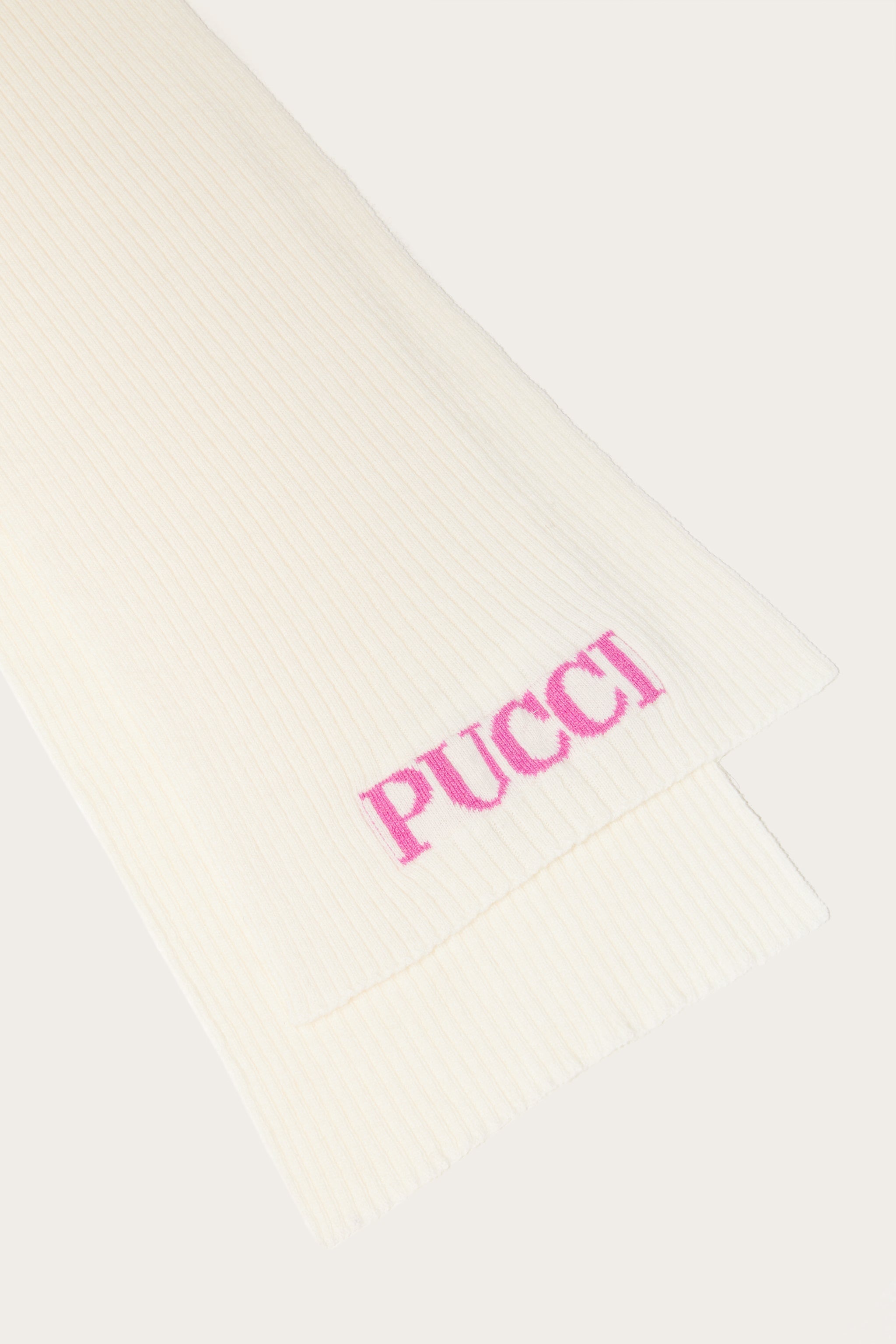 Pucci Logo-Intarsia Scarf