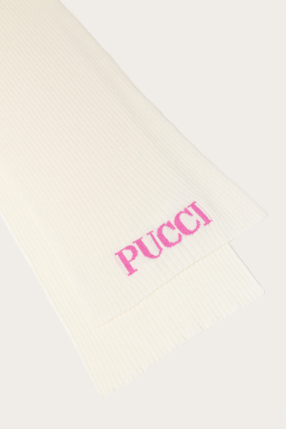 Pucci Logo-Intarsia Scarf