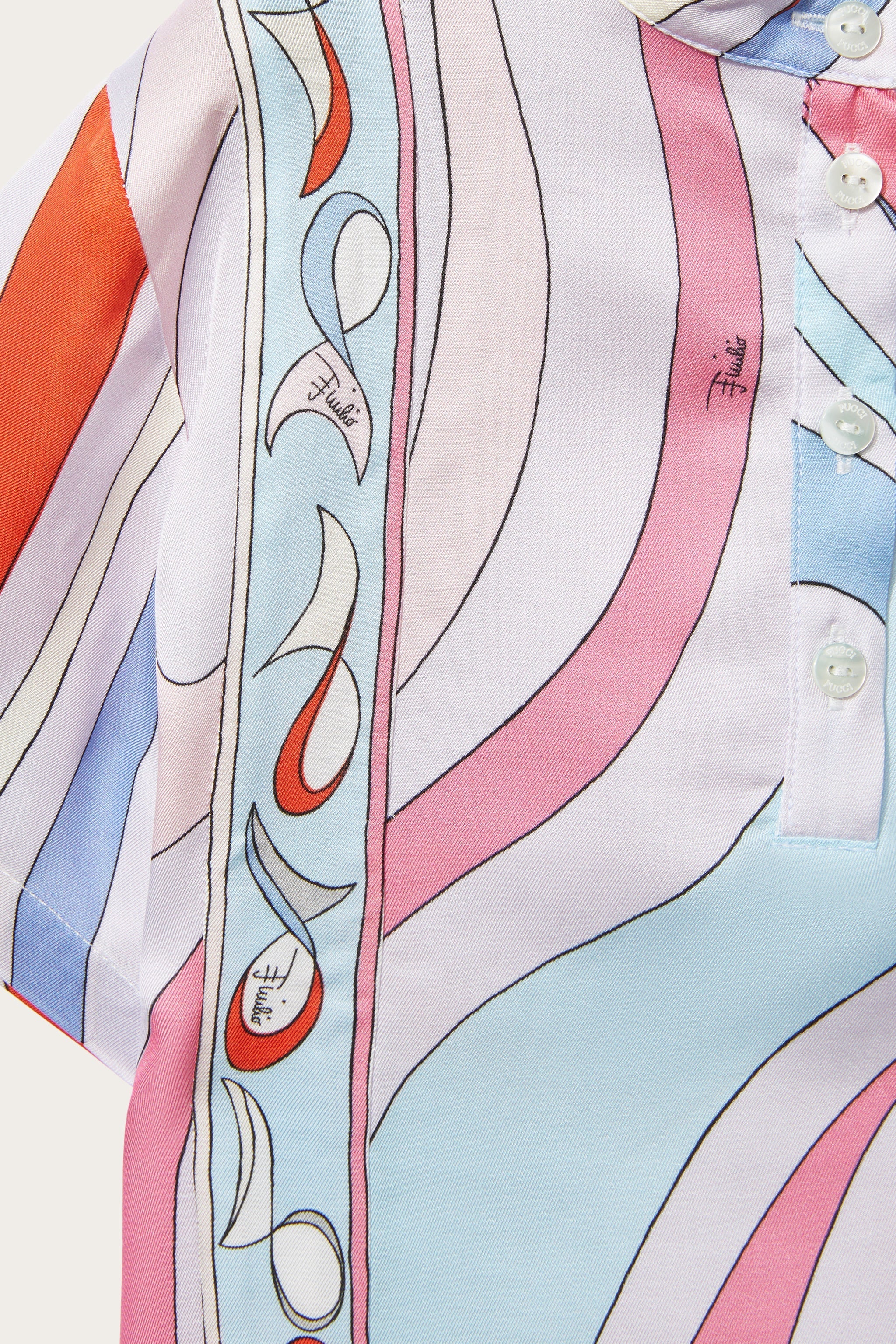 Pucci Marmo-Print Shirt