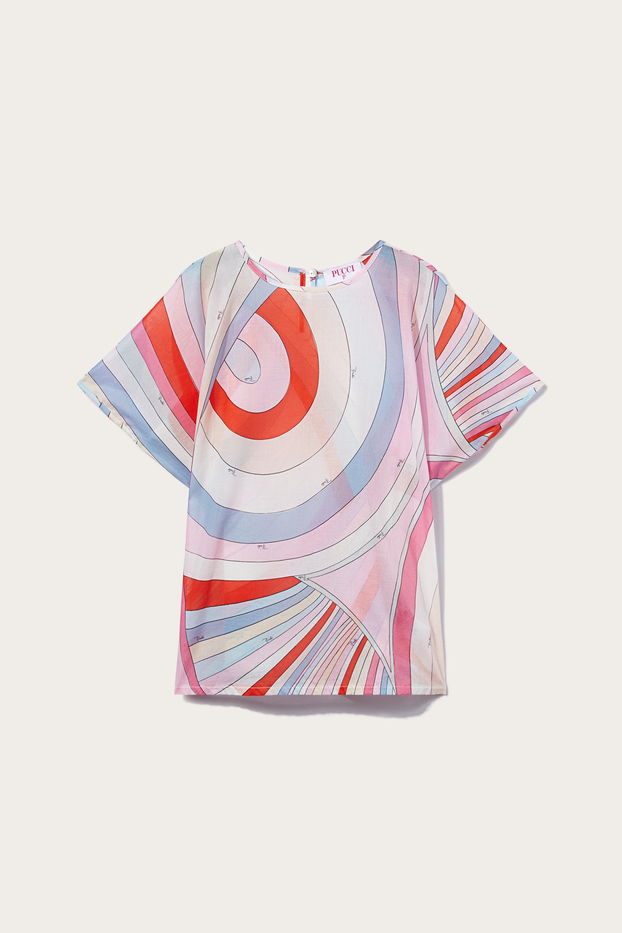 Pucci Iride-Print Cotton Dress