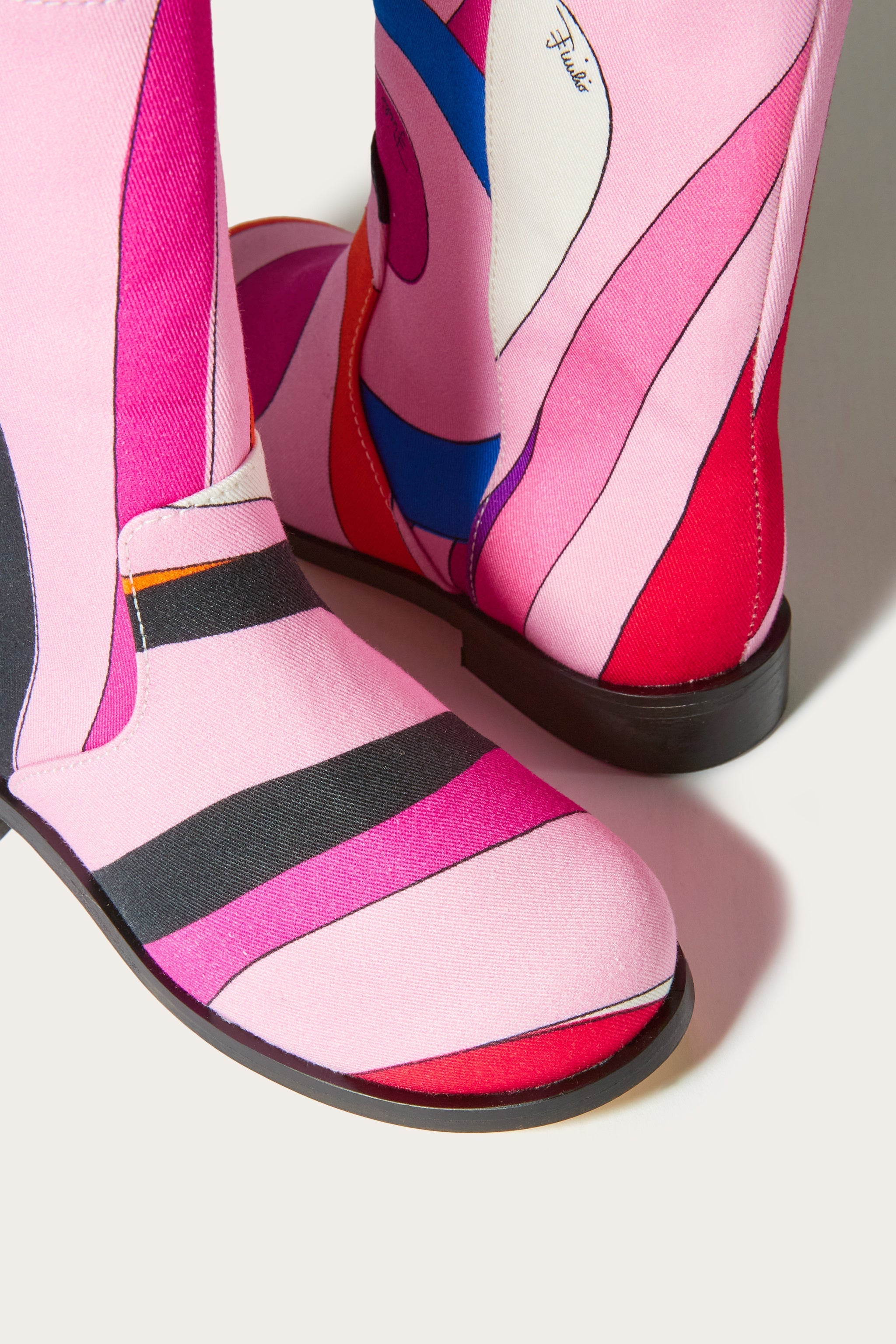 Pucci Marmo-Print Boots