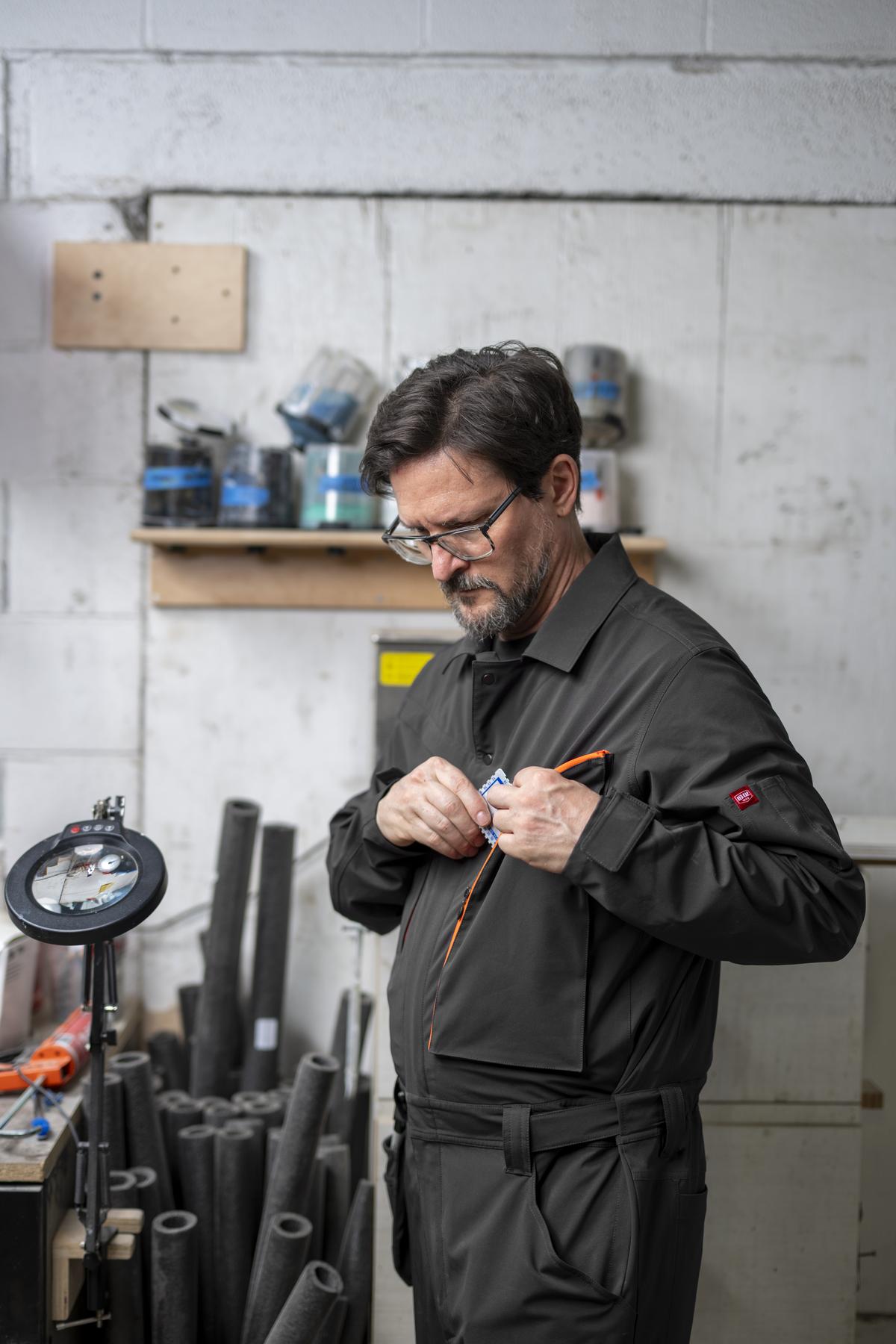 Red Kap Flex Lightweight Coverall with ToolShift Pocket