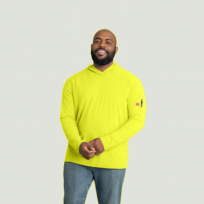 Red Kap Enhanced Visibility Sun Protection Pullover Hoodie