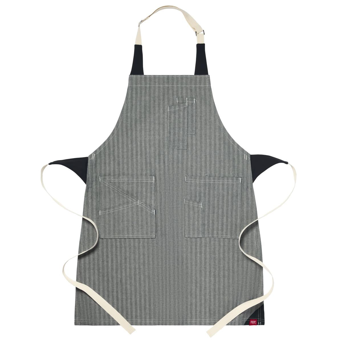 Red Kap Herringbone Flex Strap Utility Bib Apron