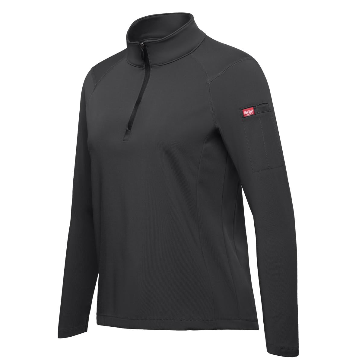 Red Kap Performance Quarter Zip Cadet Collar Pullover
