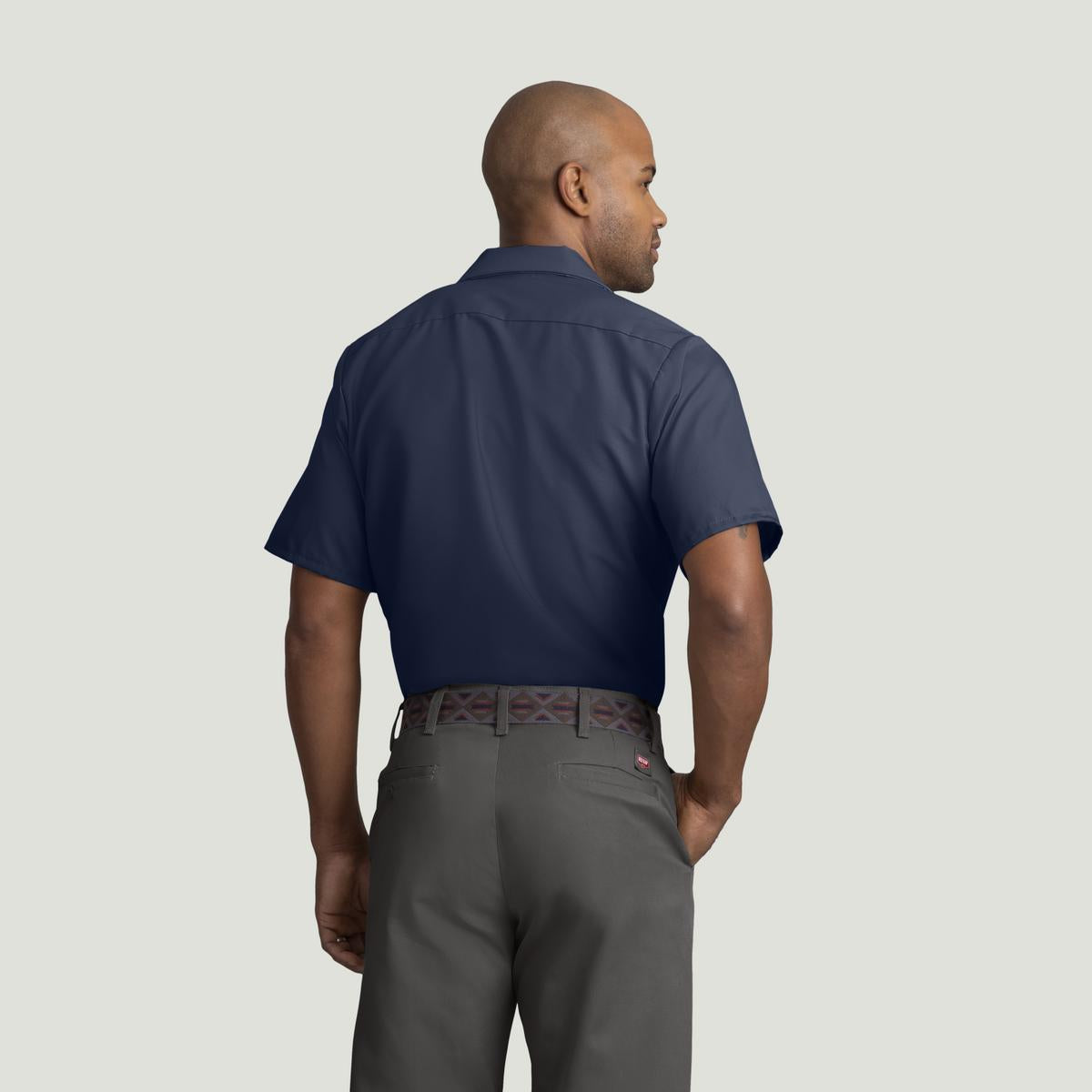 Red Kap Short Sleeve Industrial Work Shirt