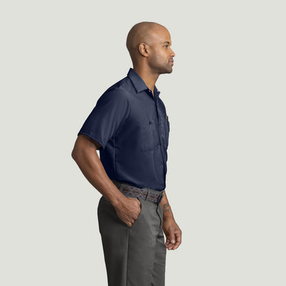 Red Kap Short Sleeve Industrial Work Shirt