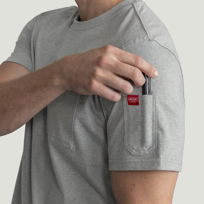 Red Kap Heavyweight Cotton Short Sleeve Pocket T-Shirt