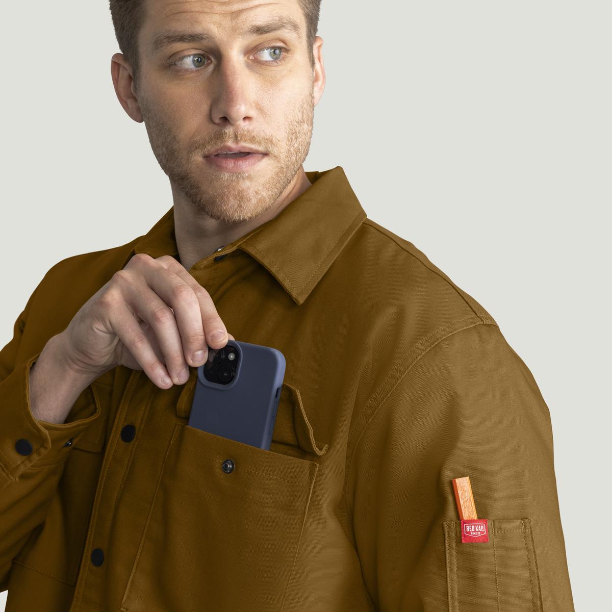Red Kap Water Repellent Shirt Jacket