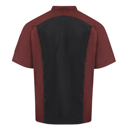 Red Kap Airflow Raglan Chef Coat with OilBlok