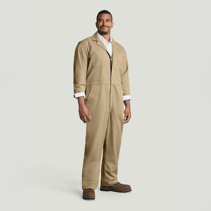 Red Kap Twill Action Back Coverall with Chest Pockets
