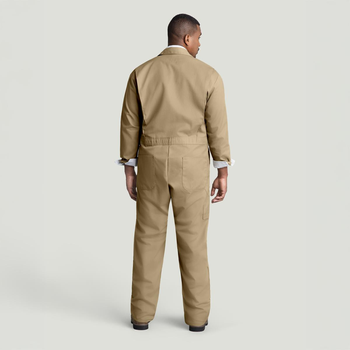 Red Kap Twill Action Back Coverall with Chest Pockets