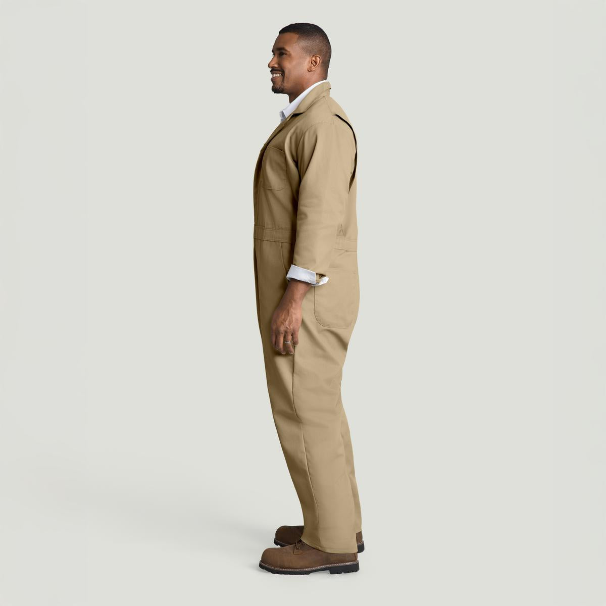 Red Kap Twill Action Back Coverall with Chest Pockets