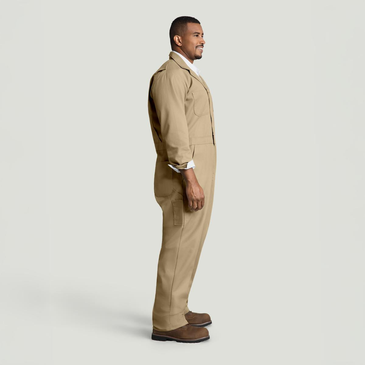 Red Kap Twill Action Back Coverall with Chest Pockets