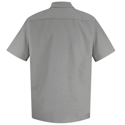Red Kap Short Sleeve Pocketless Work Shirt