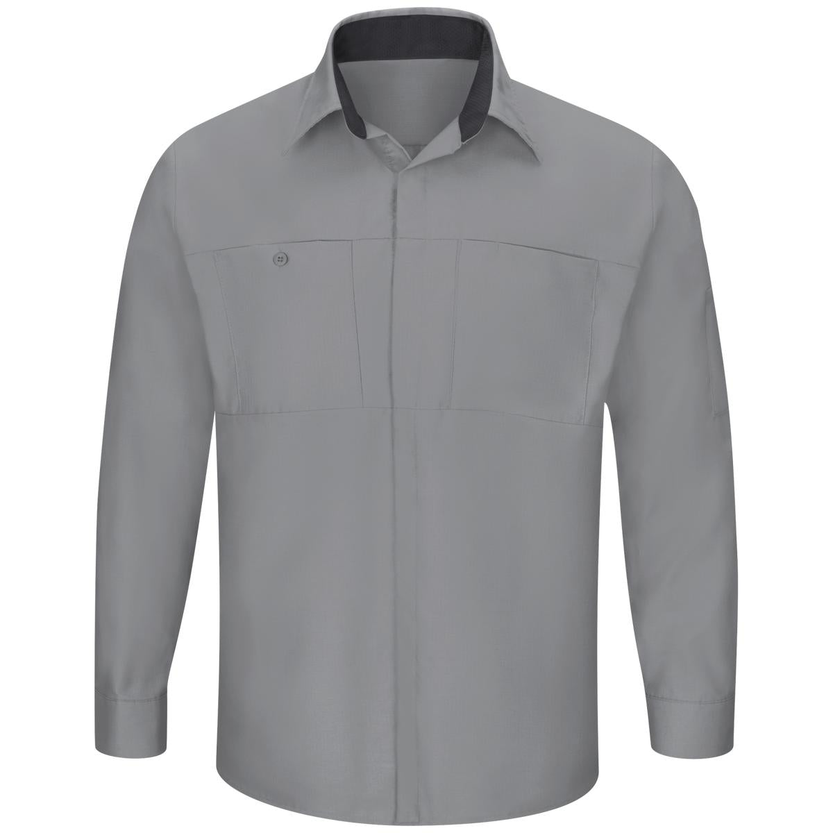 Red Kap Long Sleeve Performance Shop Shirt with OilBlok