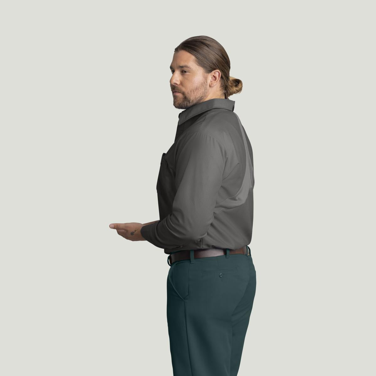 Red Kap Long Sleeve Work Shirt