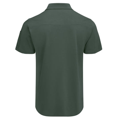 Red Kap Snap Front Jersey Short Sleeve Work Shirt