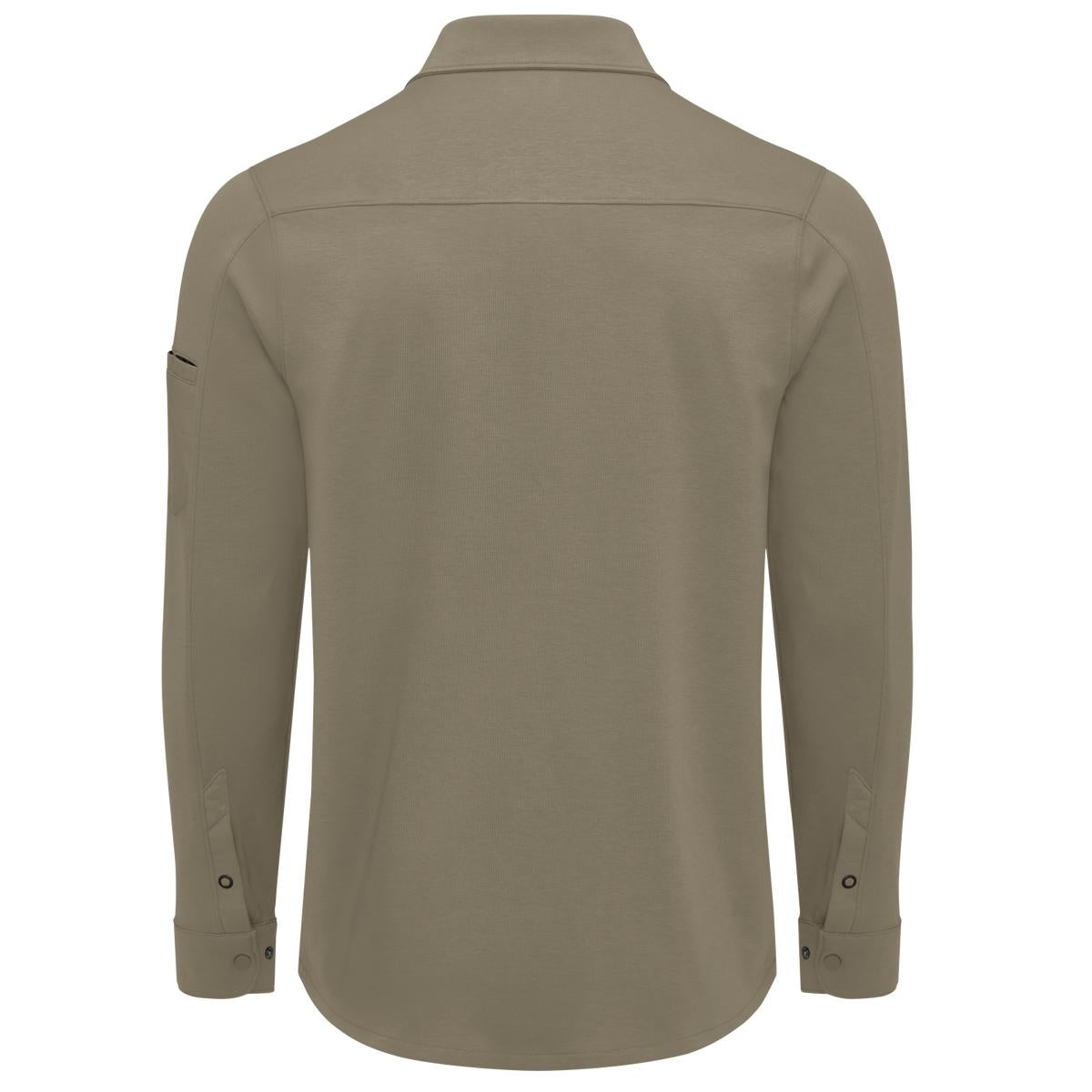 Red Kap Snap Front Jersey Long Sleeve Work Shirt