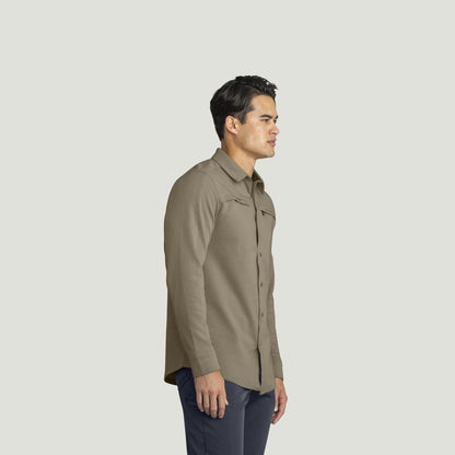 Red Kap Snap Front Jersey Long Sleeve Work Shirt