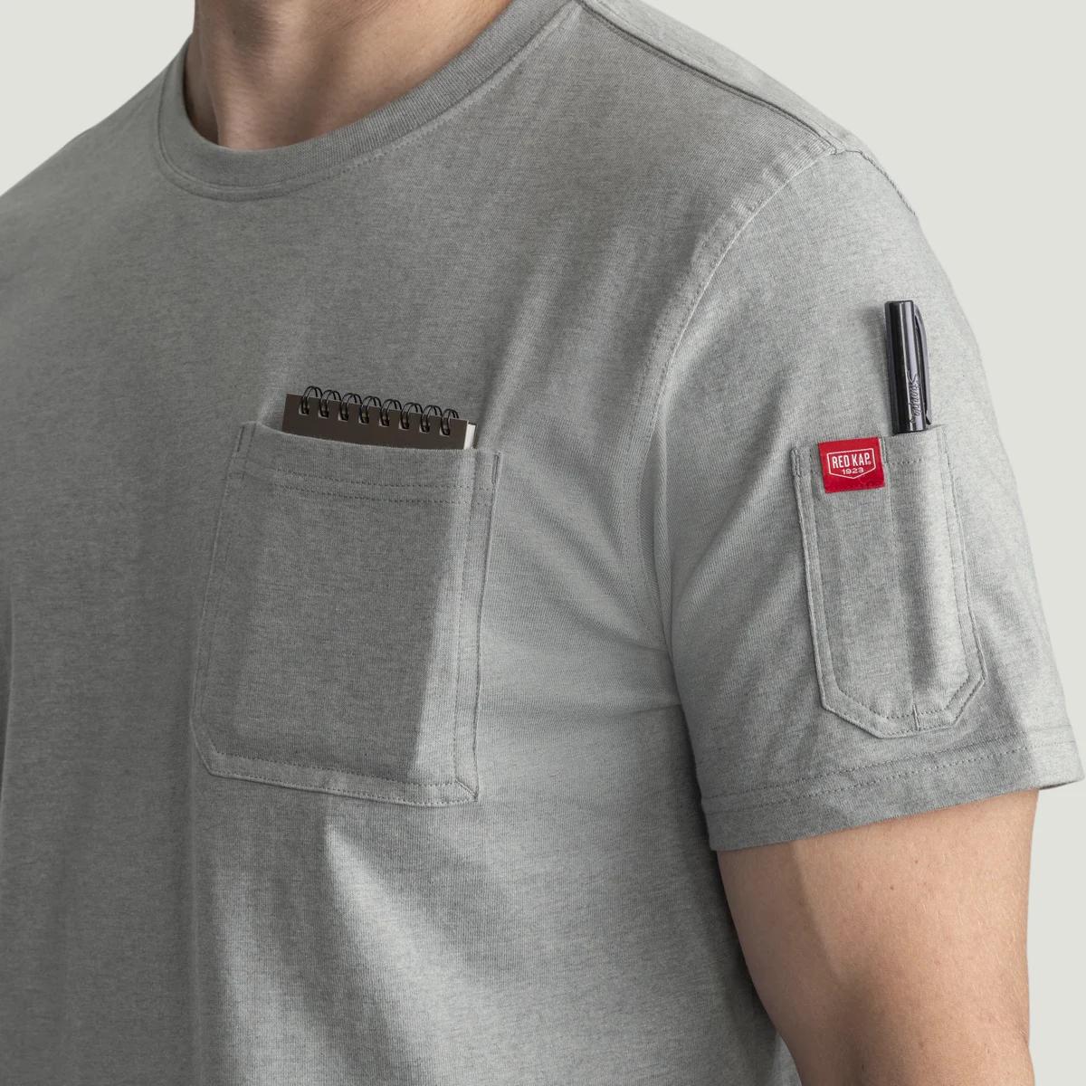 Red Kap Heavyweight Cotton Short Sleeve Pocket T-Shirt