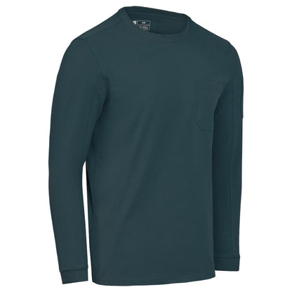 Red Kap Heavyweight Long Sleeve Cotton Pocket T-Shirt
