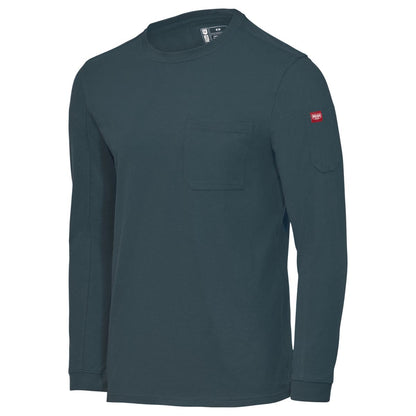 Red Kap Heavyweight Long Sleeve Cotton Pocket T-Shirt