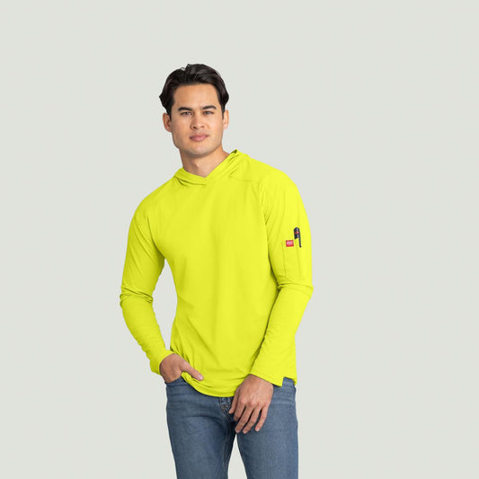 Red Kap Enhanced Visibility Sun Protection Pullover Hoodie