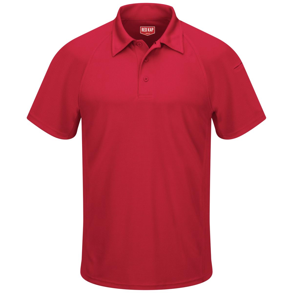 Red Kap Mens Active Polo Short Sleeve Shirt