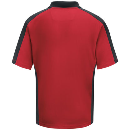 Red Kap Two-Tone Polo - Short Sleeve Performance Knit®