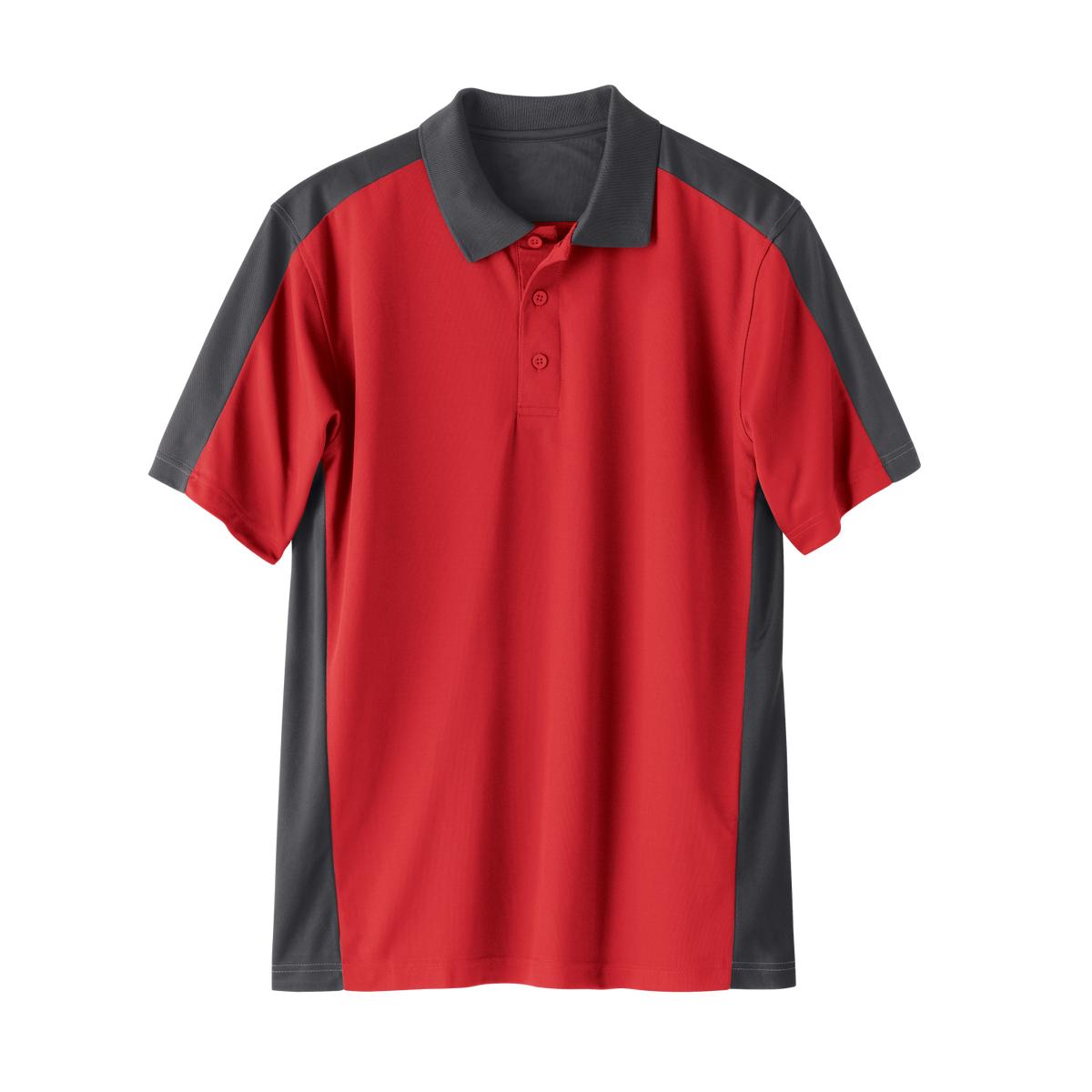 Red Kap Two-Tone Polo - Short Sleeve Performance Knit®
