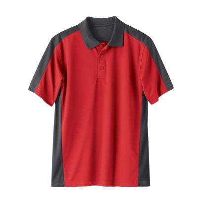 Red Kap Two-Tone Polo - Short Sleeve Performance Knit®