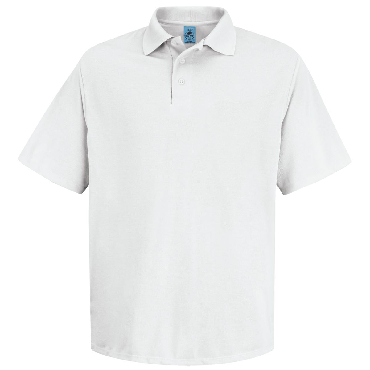 Red Kap Short Sleeve Spun Polyester Pocketless Polo