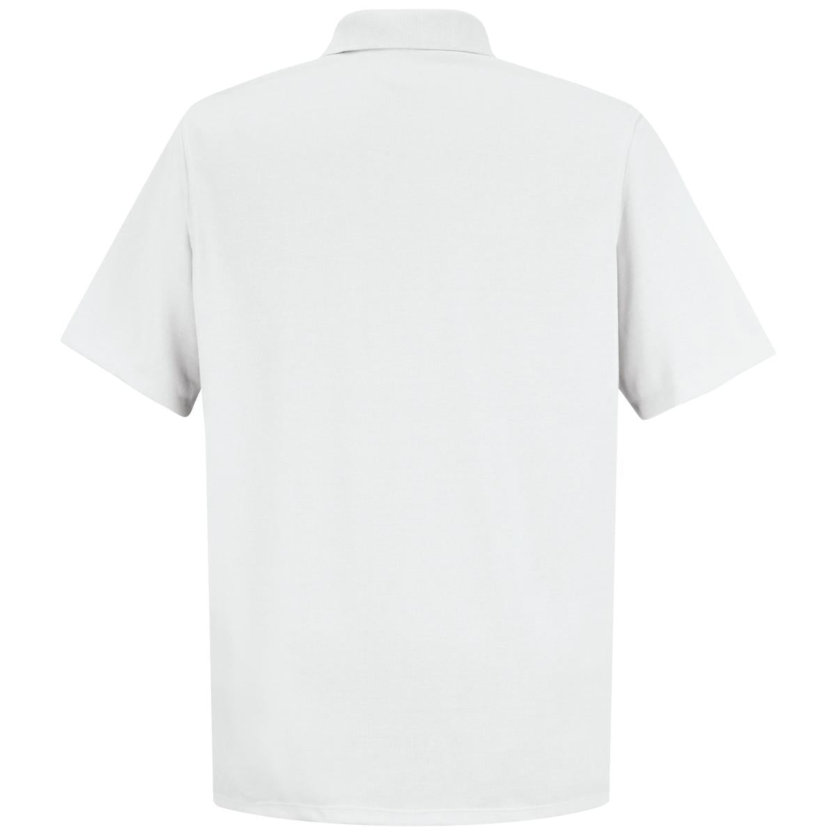 Red Kap Short Sleeve Spun Polyester Pocketless Polo