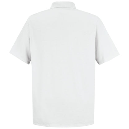Red Kap Short Sleeve Spun Polyester Pocketless Polo