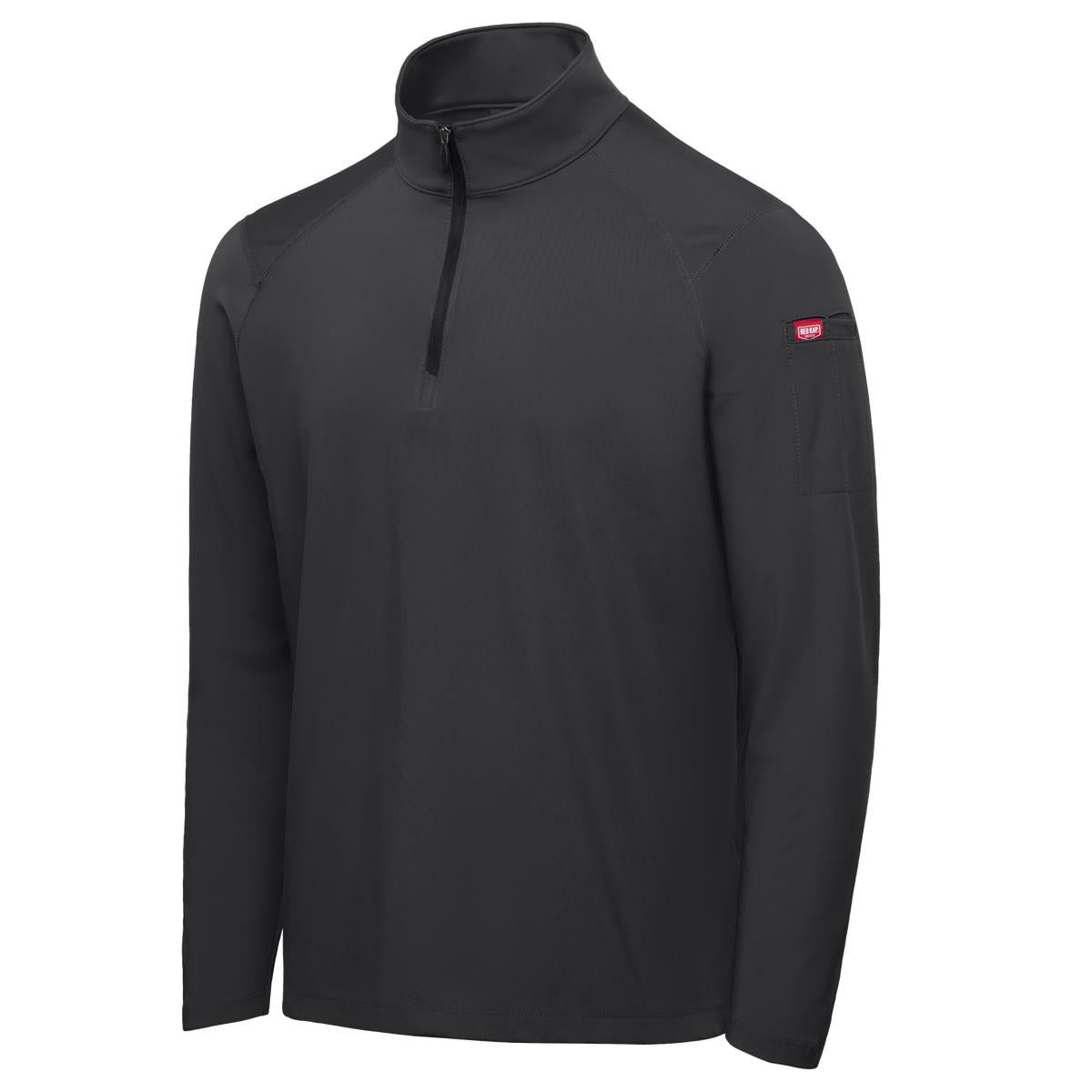 Red Kap Performance Quarter Zip Cadet Collar Pullover