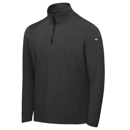 Red Kap Performance Quarter Zip Cadet Collar Pullover