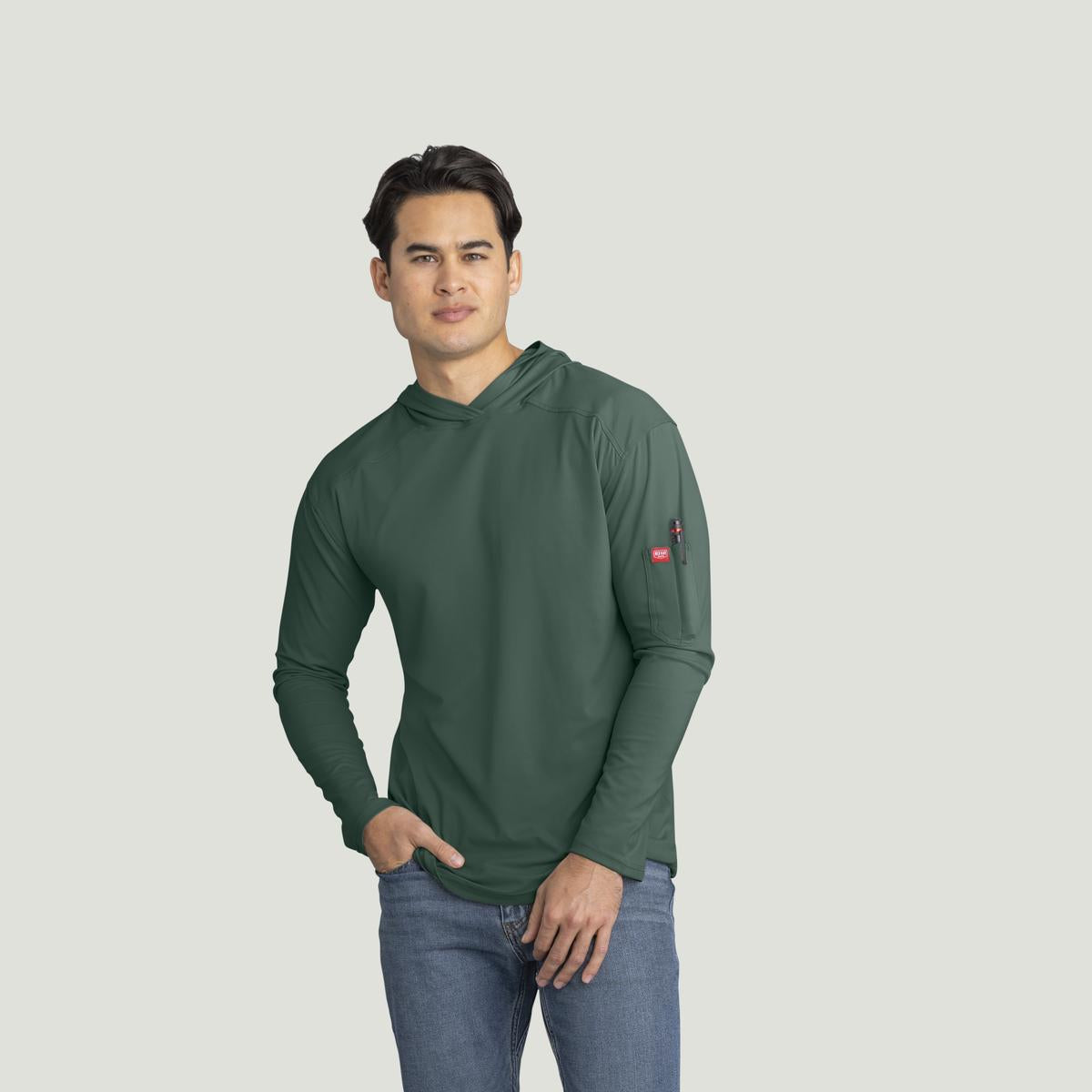Red Kap Sun Protection Pullover Hoodie